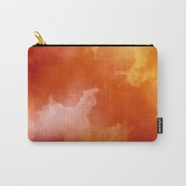 Sunset Glow Abstract Art Carry-All Pouch