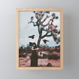 Desert Witch Framed Mini Art Print