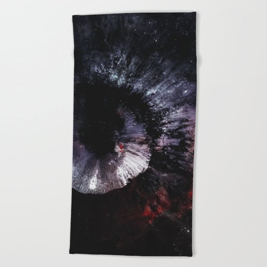 The Eye of the Moon Beach Towel
