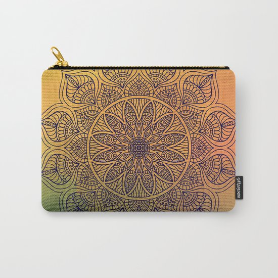 Spring Mandala Carry-All Pouch