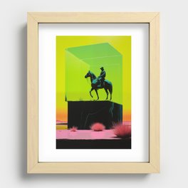 Neon West • Monumental  Recessed Framed Print