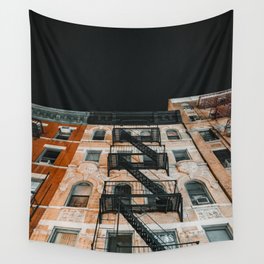 Night in New York Wall Tapestry