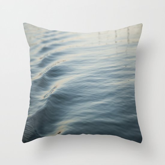 Water Ripple Throw Pillow