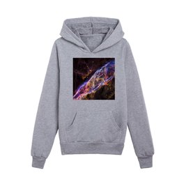 Hubble picture 21 : Veil nebula, NGC 696  Kids Pullover Hoodies