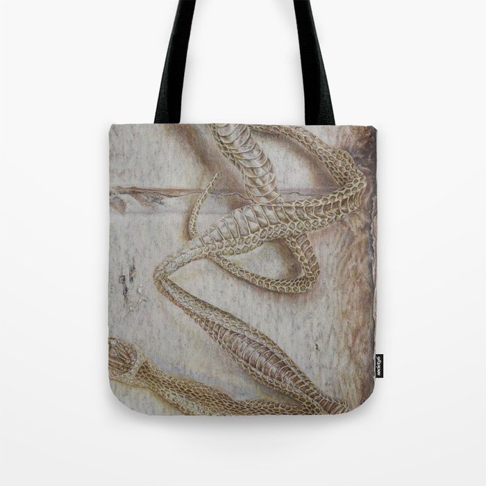 Joelle's Found Snake Skin Tote Bag