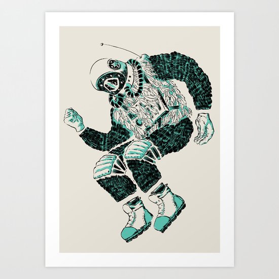 Astronaut Art Print