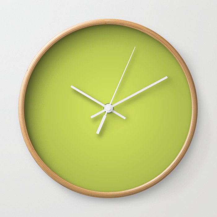 Lime Wall Clock