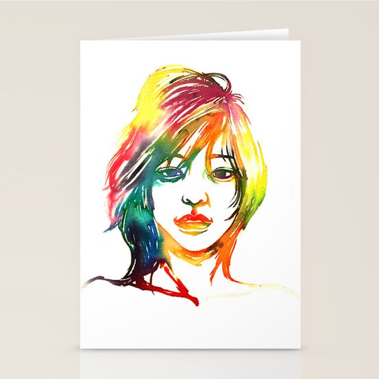 Girl Stationery Cards