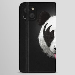 Kiss of a panda iPhone Wallet Case