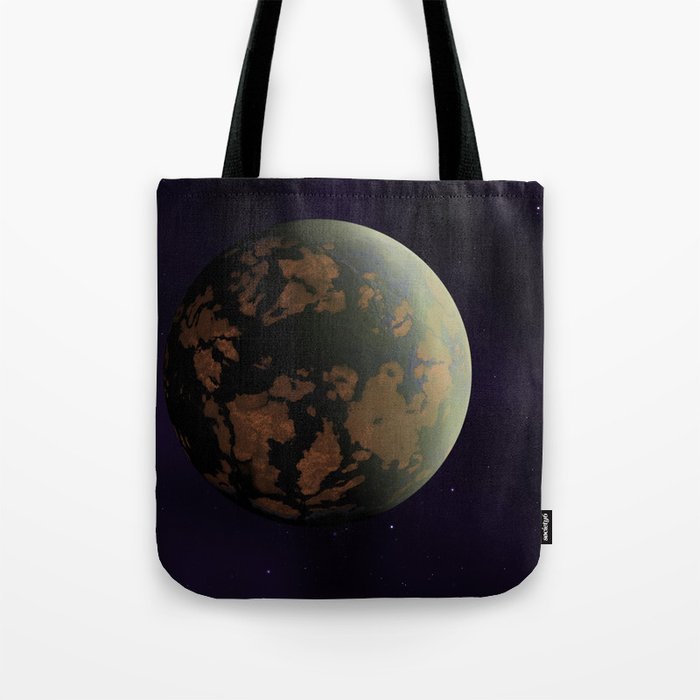 Green Planet Tote Bag