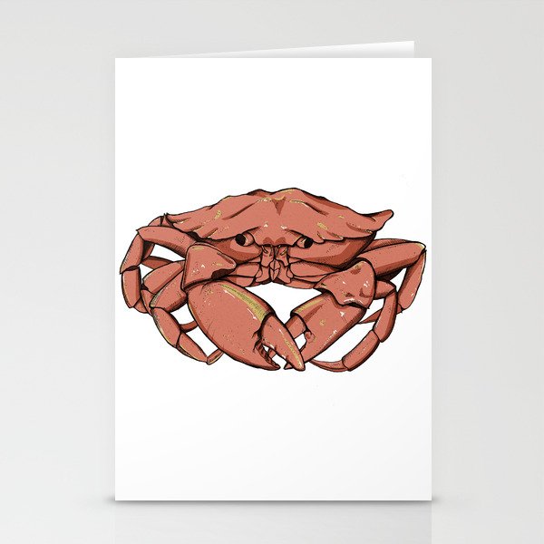 Crab Stationery Cards
