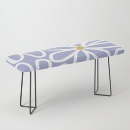 Daisy chain - periwinkle Bench