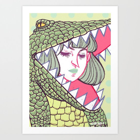 Disguise Art Print