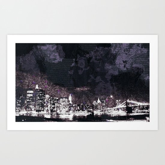 Night Life Art Print