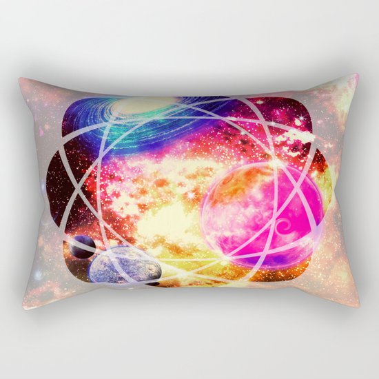 space. Rectangular Pillow