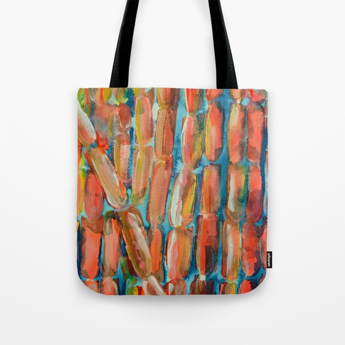 Coral Night of Sugarcane Tote Bag