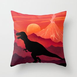 Tyrannosaurus Rex Throw Pillow