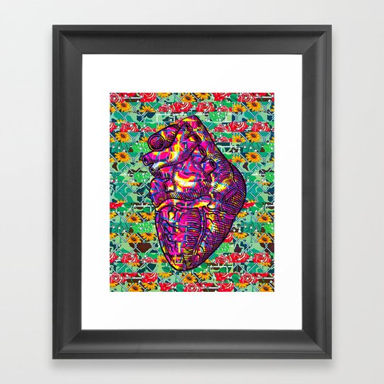 Give Strong (1) Framed Art Print