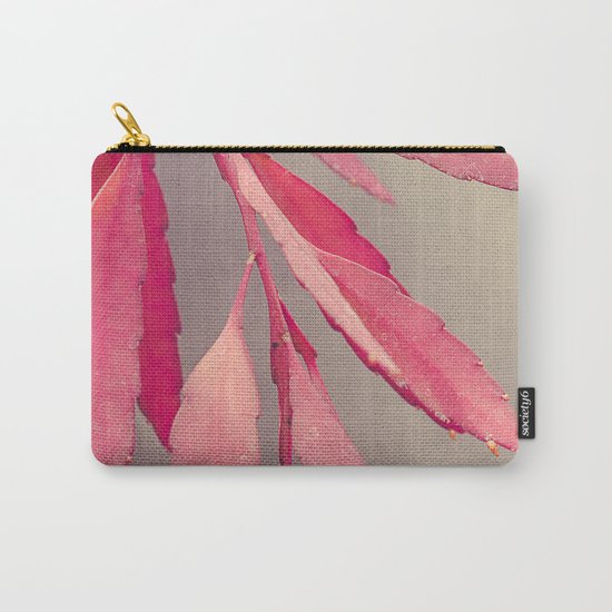 Red Cactus Carry-All Pouch