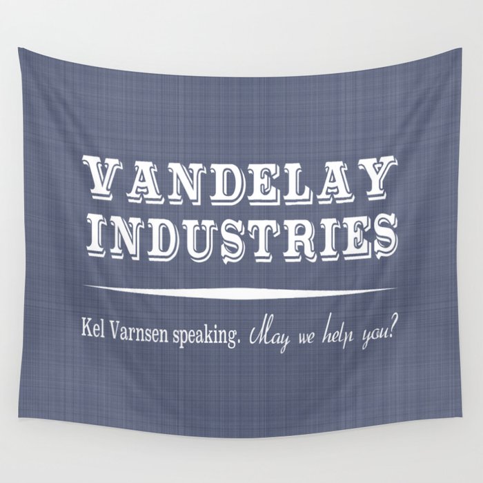 Vandelay Industries - May we help you? Seinfeld Home Decor Wall Tapestry