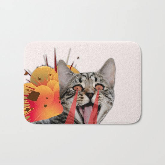 CAT ATTACK! Bath Mat