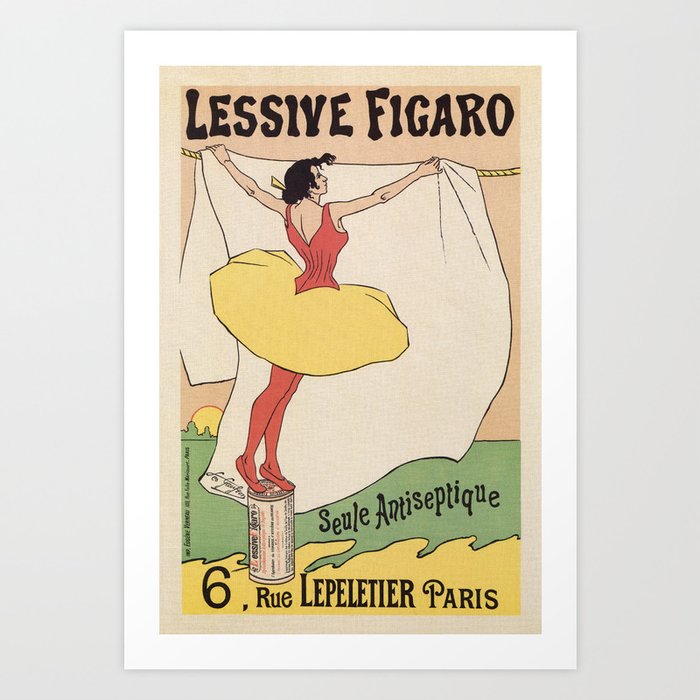 Detergent Figaro by Gausson Art Print