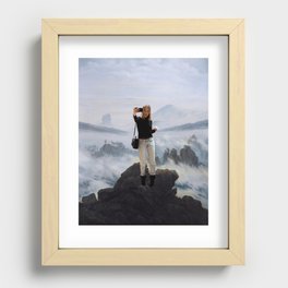 Influencer Above the Sea of Fog Recessed Framed Print