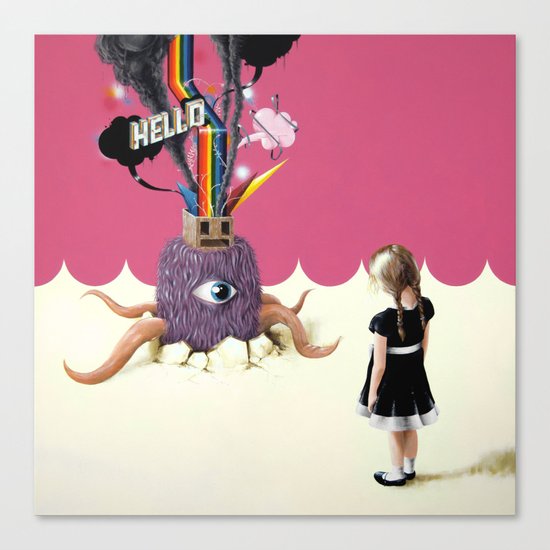 Hello Ruby Canvas Print
