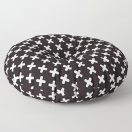 Nordic X Pattern Floor Pillow