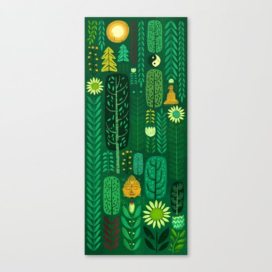 Sacred Forest Canvas Print