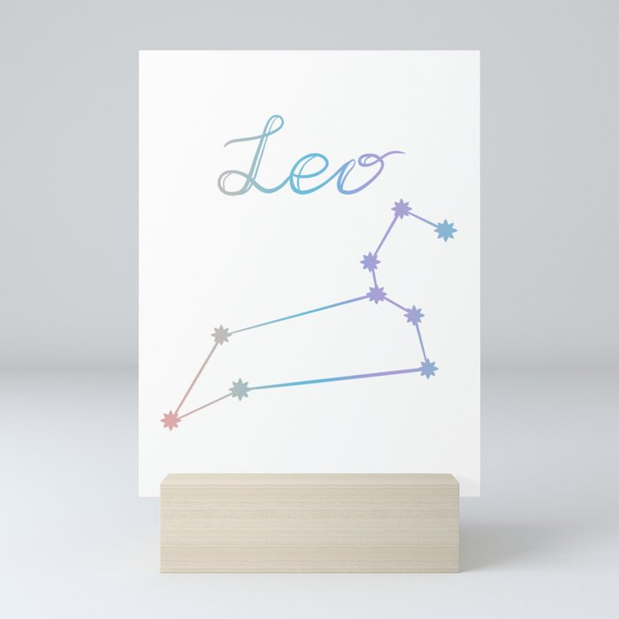 Leo Mini Art Print