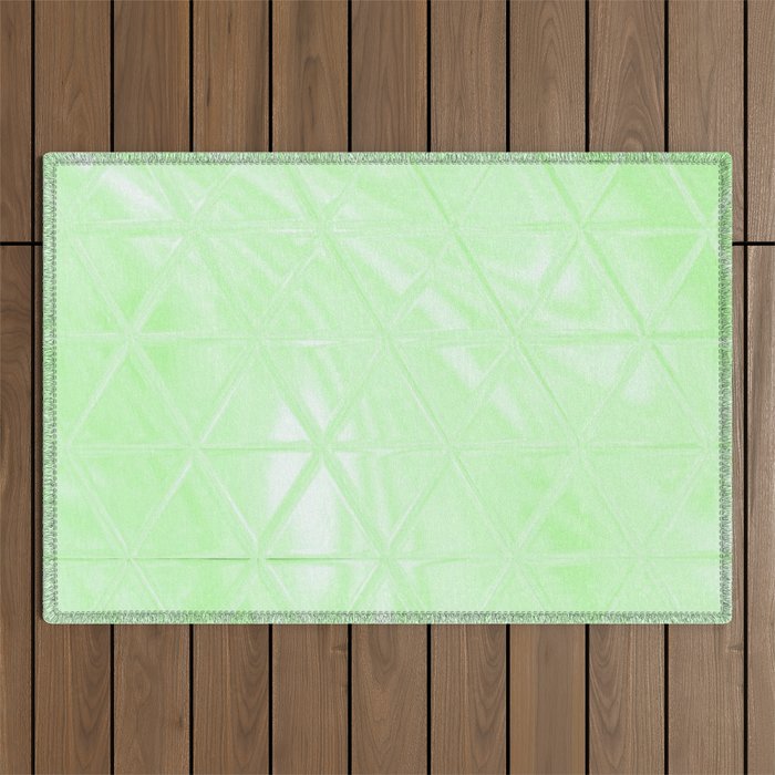 Triangle Glass Tiles 247 Outdoor Rug