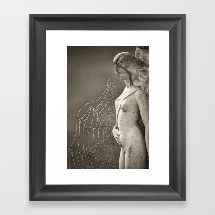 Caught in a Trap Framed Art Print