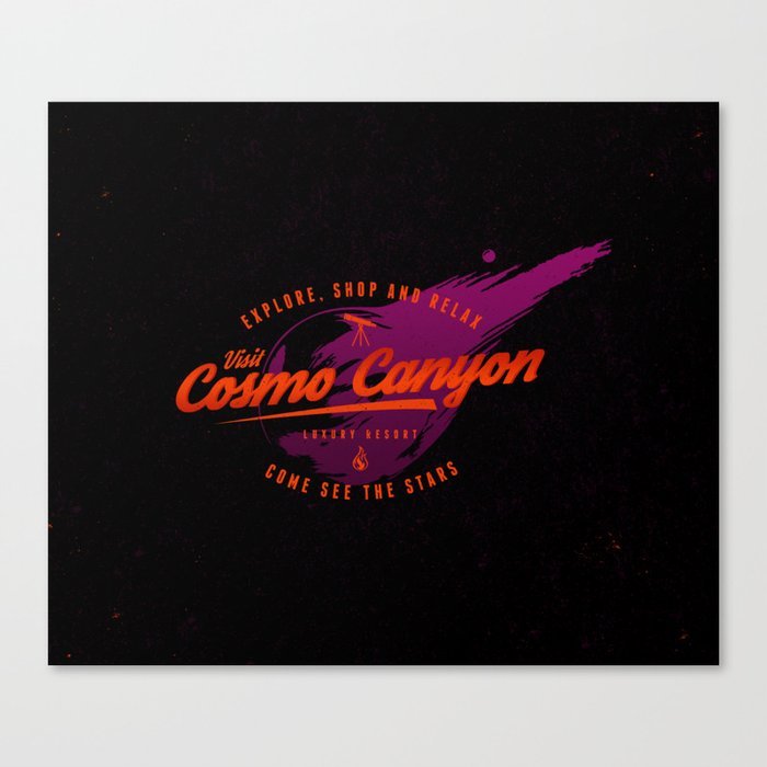 Cosmo Canyon Canvas Print