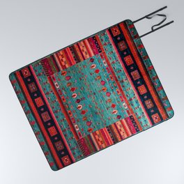 Anthropologie Ortiental Traditional Moroccan Style Artwork Picnic Blanket