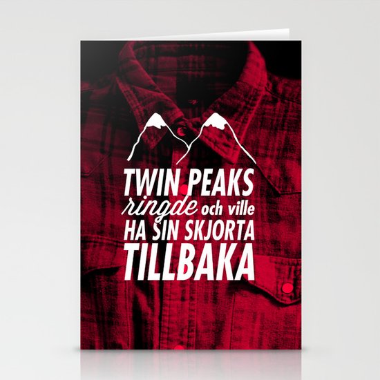 Twin Peaks Ringde Stationery Cards