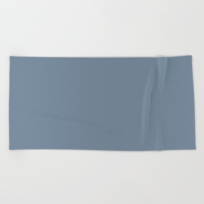 Chinese Clay Blue Beach Towel