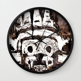 Dios Tlaloc Wall Clock