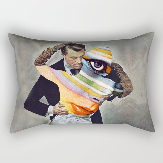 Masks Rectangular Pillow