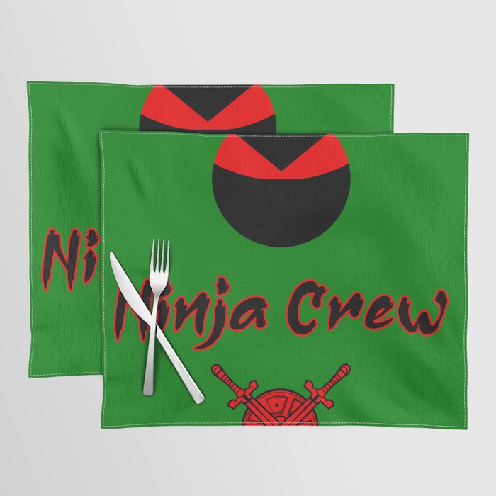 Ninja Crew Full Logo Placemat