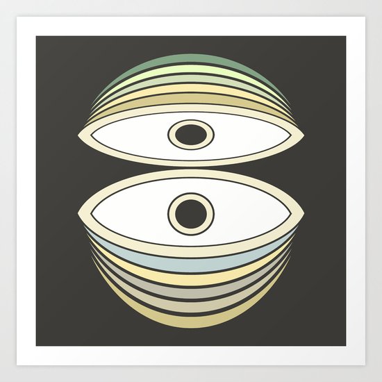 weyeld open - keep you eyes open Art Print