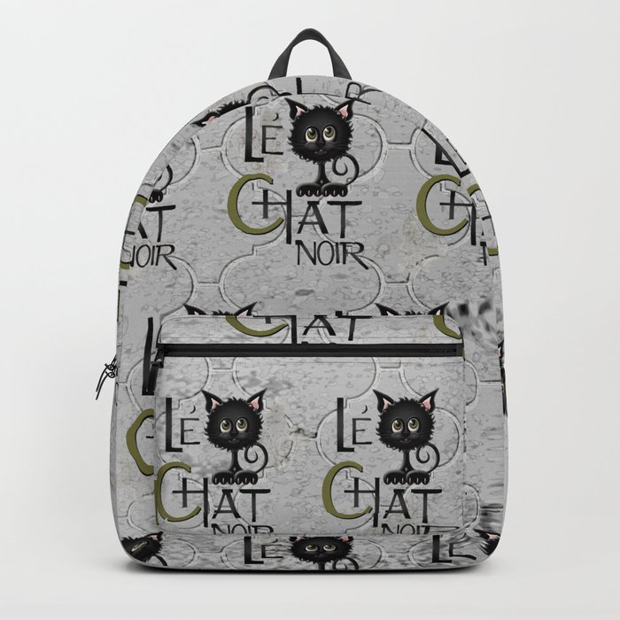Le Chat Noir The Black Cat Backpack