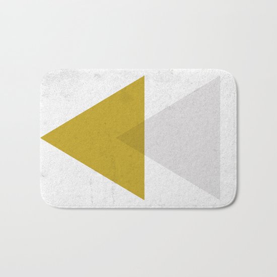 Triangles Bath Mat