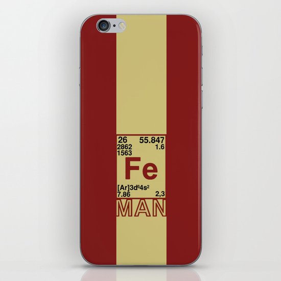 Iron Man iPhone & iPod Skin