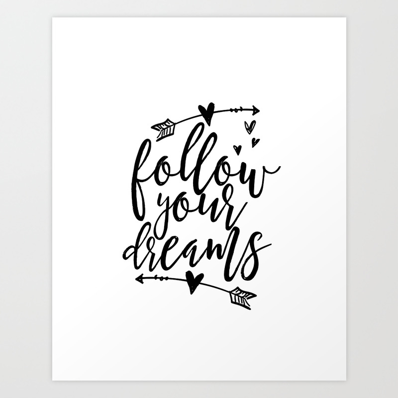 Follow Your Dreams Baby Room Decor Baby Boy Gift Follow Your Arrow