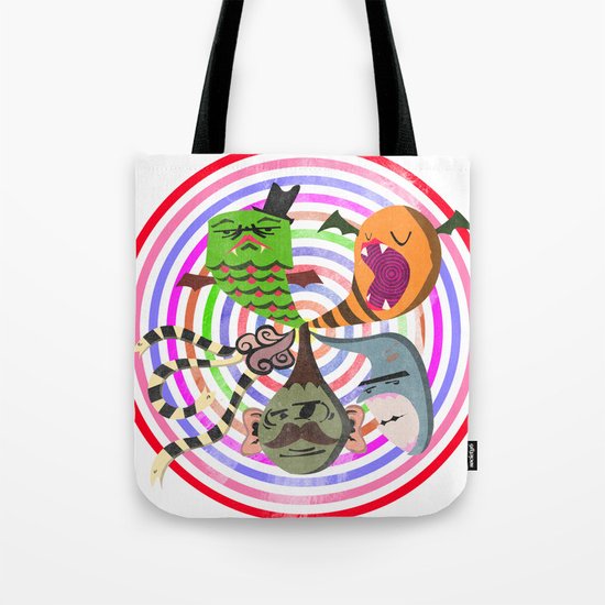 scary makes you happy Tote Bag