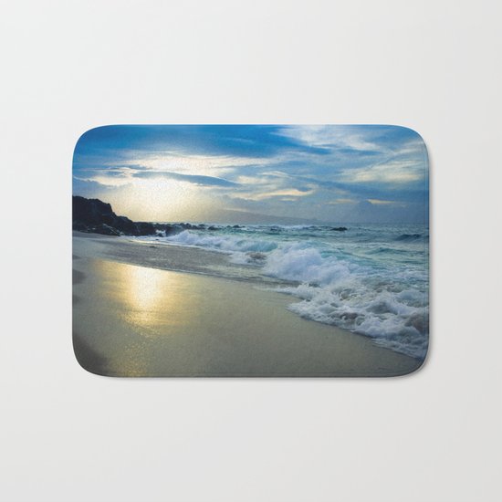 One Dream Sunset Hookipa Beach Maui Hawaii Bath Mat