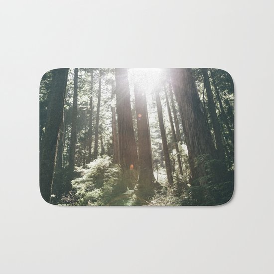 Sunny Forest Bath Mat