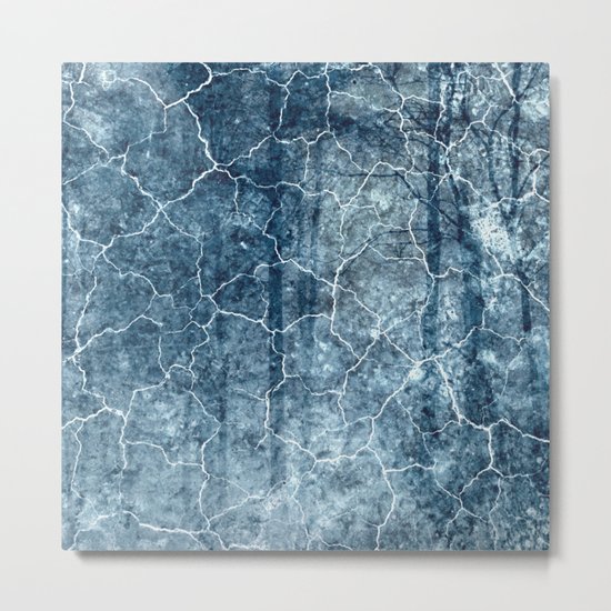 Craquelè Metal Print