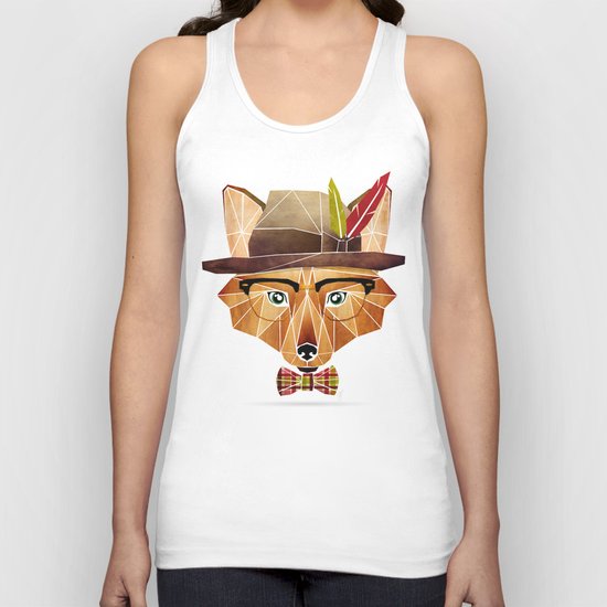 mr. fox Unisex Tank Top